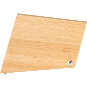 Miyabi Magnetic Bamboo Knife Block for 5 Knives, Brown