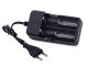 Dual Battery Charger for 18650 Rechargeable Cells