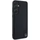 Mercedes Samsung Galaxy S24 Case Leather Debossed Line MagSafe, Black