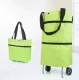 Foldable Shopping Bag on Wheels AG392, Green