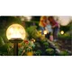 Ilumen LS-103 Solar Garden Lights, Transparent Balls, 4 Pcs