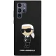 Karl Lagerfeld Samsung Galaxy S24 Ultra Case Silicone NFT Ikonik, Black