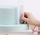 Cake Icing Smoothers Decorating Spatula, White, 14,5x8cm