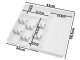 Pull-Out Cutlery Storage Tray for Drawers Organizer with 5 Compartments