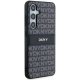 Чехол DKNY для Samsung Galaxy S24 Mono Stripe & Metal Logo, черный