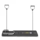 Foldable Pilates Reformer Board with LCD Display and Resistance Bands for Home Workout