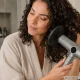 Hair Dryer with Magnetic Diffuser and Concentrator, 2000W, Silver