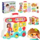 Interactive Busy Board Toy Car Suitcase with Lights and Sounds