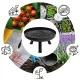 Large Cast Iron Garden Fire Pit 60 cm Outdoor Fire Bowl