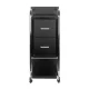 Gabbiano Solo Hairdressing Trolley Black/Silver