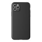 Xiaomi Redmi A1 / Redmi A2 Matt Silicone Color Case Cover, Black