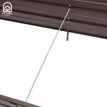 Raised Garden Bed Klasika Garden, 1500x750x300mm, Brown