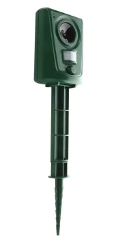 Ultrasonic Animal Repeller Waterproof Motion Activated Pest Control for Gardens