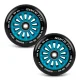 Soke Scooter Wheels 100 mm, 2 Pack, Blue