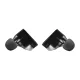 TRUTHEAR Pure Wired In-Ear Headphones, Hybrid 1DD+3BA, Black