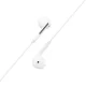 Acefast L13 Wired Half-In-Ear Headphones with USB-C and Microphone, White