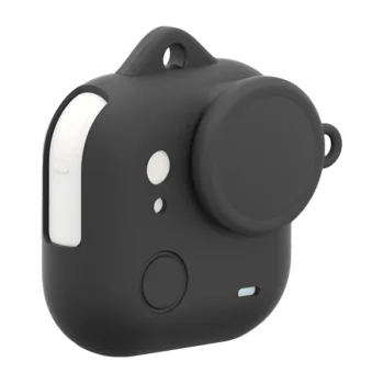 PULUZ Silicone Case and Lens Cover for Insta360 GO Ultra, Black