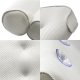 Bath Pillow, Mesh Material, White