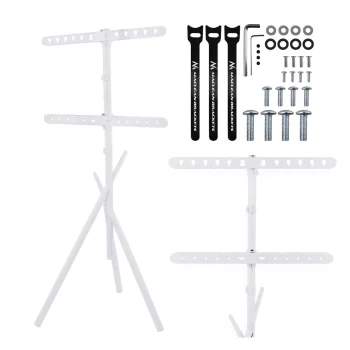 Maclean MC-182 W TV Floor Stand (37-80", 60kg)