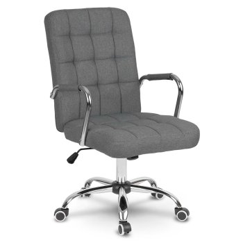 Sofotel Benton Ergonomic Fabric Office Chair, Grey