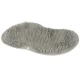 Silicone back and foot washing brush with suction cups, massage mat, grey