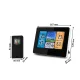 Berdsen BD-902 Wireless Weather Station with Display, Black