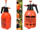 Manual Pressure Sprayer for Plants, 2L, Orange
