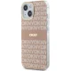 DKNY iPhone 15 / 14 / 13 Case IML Mono & Stripe MagSafe, Pink