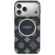 Guess IML Peony Dot MagSafe Phone Case Cover iPhone 17 Pro Max - Black