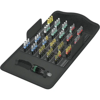 Wera Bit-Safe 61 BiTorsion 1 Bit Set, 61 Pieces