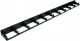 Plastic Lawn Edging Border, 100 x 6 cm, Black