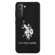 Samsung Galaxy S21 (SM-G991) US Polo Silicone Logo Case Cover (USHCS21SSLHRBK), Black
