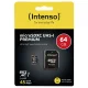 Intenso 64GB microSDXC UHS-I Premium Memory Card with Adapter