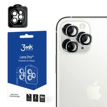 3mk Lens Protection Pro Camera Cover for iPhone 11 Pro / 11 Pro Max, Silver