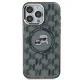 Karl Lagerfeld iPhone 15 Pro Case IML Monogram Karl & Choupette MagSafe, Black