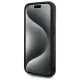 Karl Lagerfeld 3D Rubber Signature Case for iPhone 15 Pro, Black
