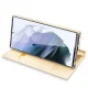 Dux Ducis Skin Pro Folio Case for Samsung Galaxy S22 Ultra, Gold