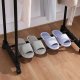 Adjustable Garment Rack on Wheels with Storage Shelf ModernHome