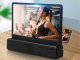 Phone Screen Magnifier with Bluetooth Speaker and Stand for Movies, Black