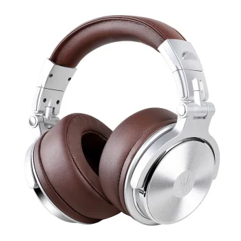 Oneodio Pro30 Wired Headphones, Silver
