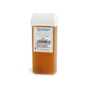 Roll-On Hair Removal Wax Cartridge Quickepil, natural honey 110 g