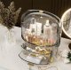 Cosmetic Makeup Organizer Container Jewelry Storage Box + LED Lighting