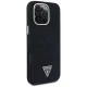 Guess iPhone 16 Pro Max Case Denim Triangle Logo MagSafe, Black