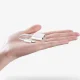 Joyroom S-Y104 Lightning to 2x Lightning Headphone Adapter, White