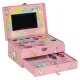 Unicorn Makeup Case for Girls, Kids\' Washable Makeup and Nail Art Set