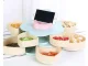 Rotating Flower Snack Box Organizer 2-in-1 with Phone Holder, blue