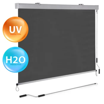 Vertical Awning Outdoor Roller Blind for Balcony MultiGarden, Anthracite