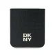 DKNY Repeat Pattern Stack Logo Case for Samsung Galaxy Z Flip6, Black