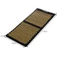 Trizand Acupressure Mat with Pillow and Massage Balls, Black/Gold
