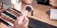 Humanas HS-HM02 Make-Up Mirror with LED Lighting, 55 x 45 cm - Black